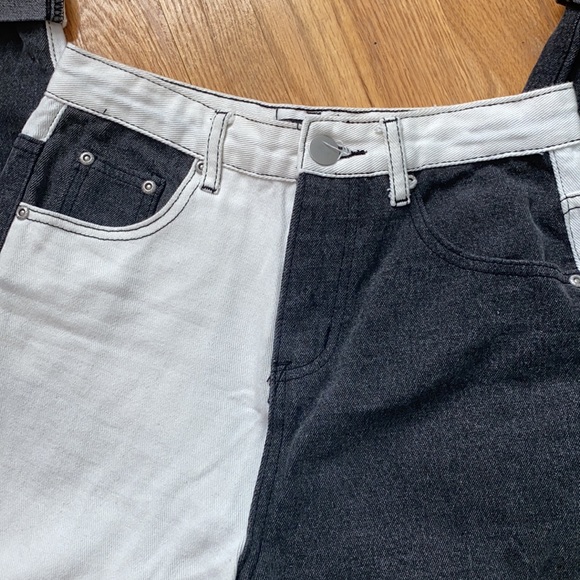 Boohoo Blue - Black and White Jeans - Picture 2 of 13